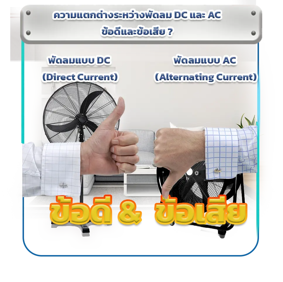 พัดลม BLDC (Brushless DC Motor) เป็นเทคโนโลยีใหม่ที่มีการนำมาใช้ในพัดลมขนาดต่างๆ เนื่องจากมีประสิทธิภาพสูง ประหยัดพลังงาน และการทำงานเงียบเมื่อเทียบกับพัดลมที่ใช้มอเตอร์แบบดั้งเดิม